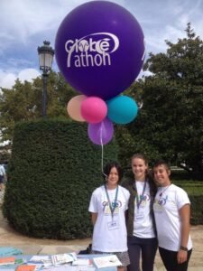 Adolescentes y jóvenes apoyan al GLOBEATHON!
